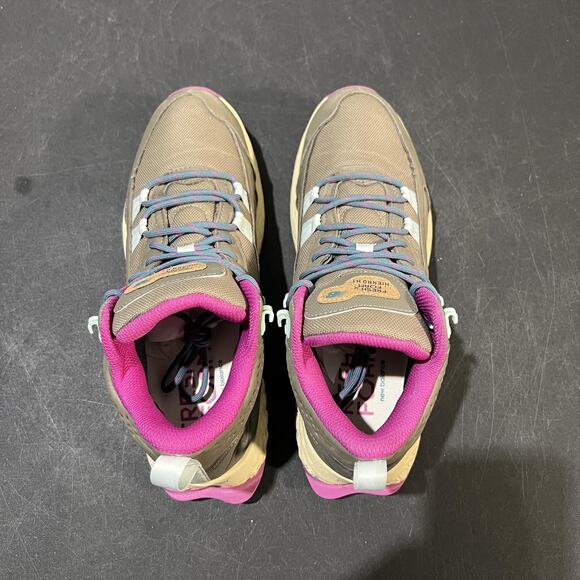 New Balance Fresh Foam X Hierro Womens 9.5 D Brown Gore-Tex Vibram Trail Hiking - Picture 8 of 9